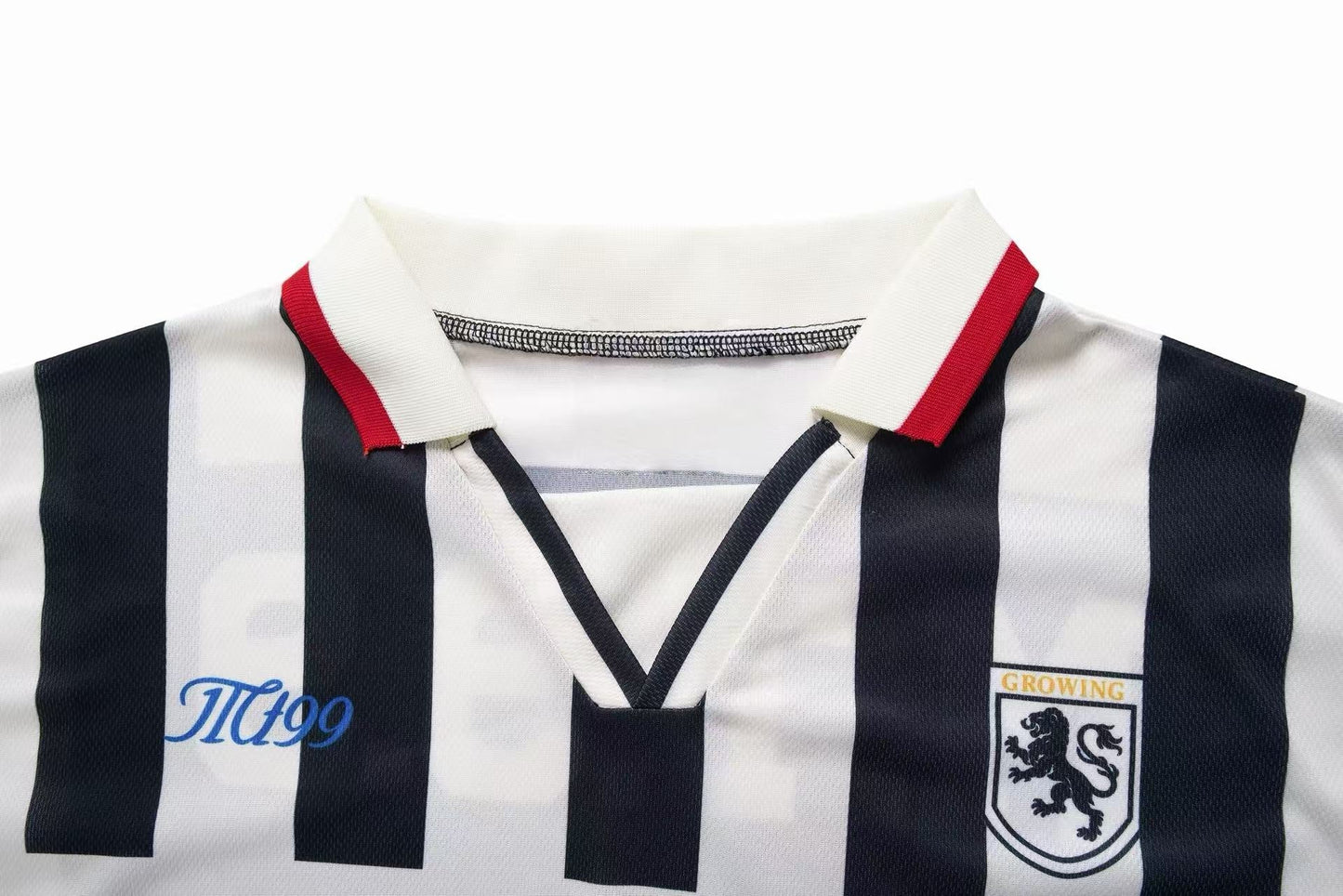 CapCabin Striped Varsity Soccer Jersey