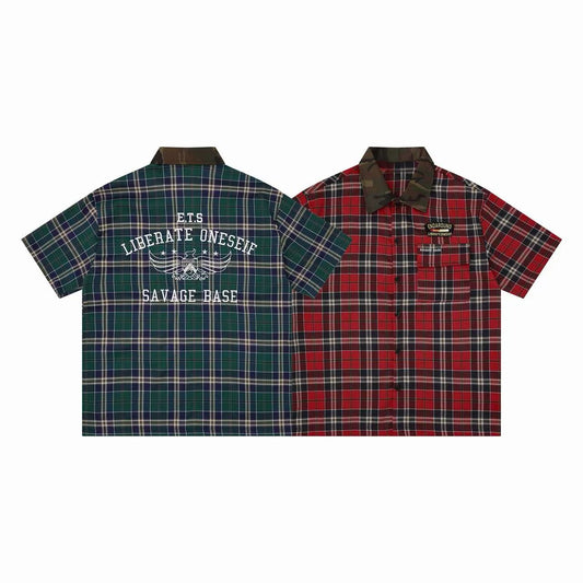 CapCabin “Savage Base” Plaid Shirt