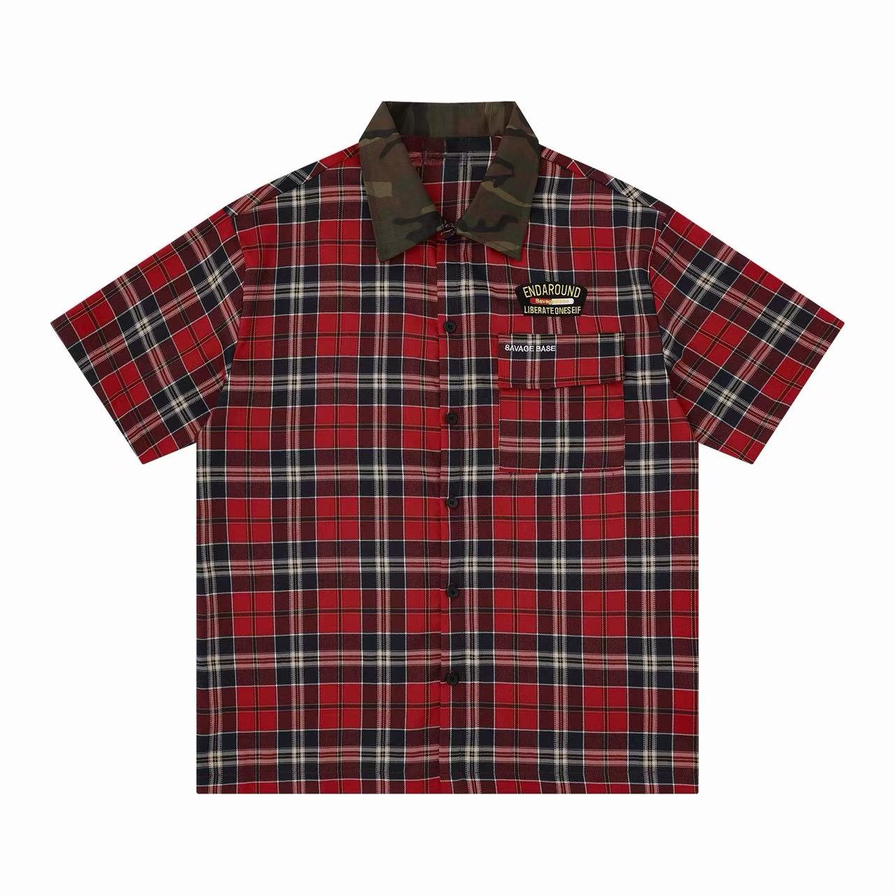 CapCabin “Savage Base” Plaid Shirt