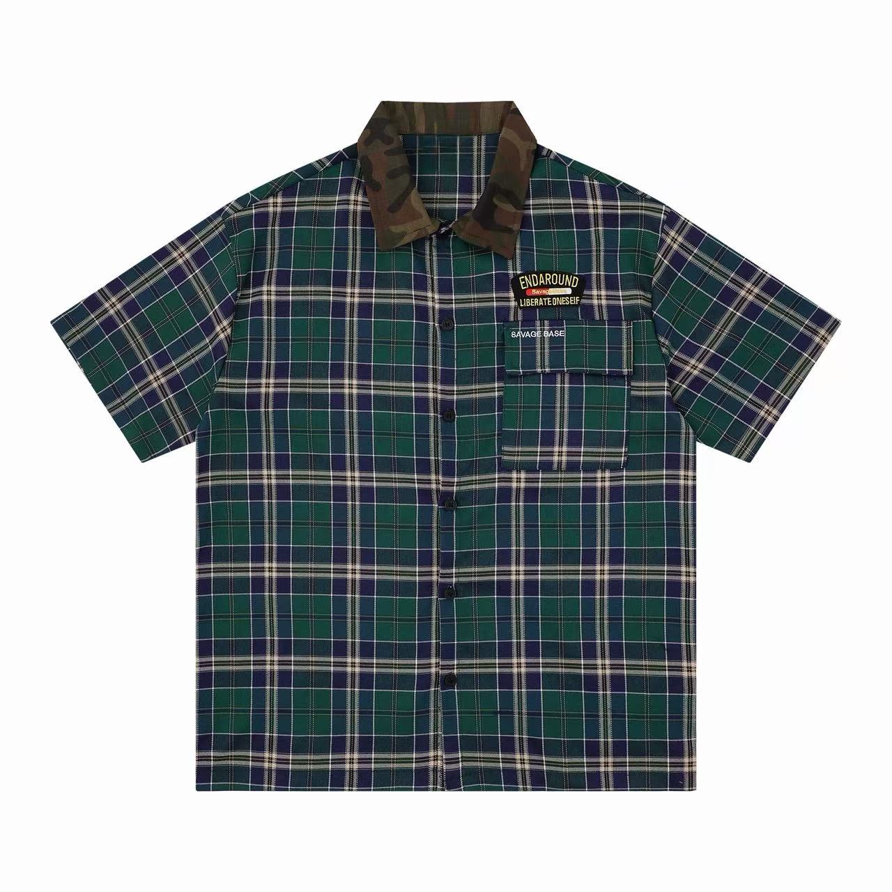 CapCabin “Savage Base” Plaid Shirt