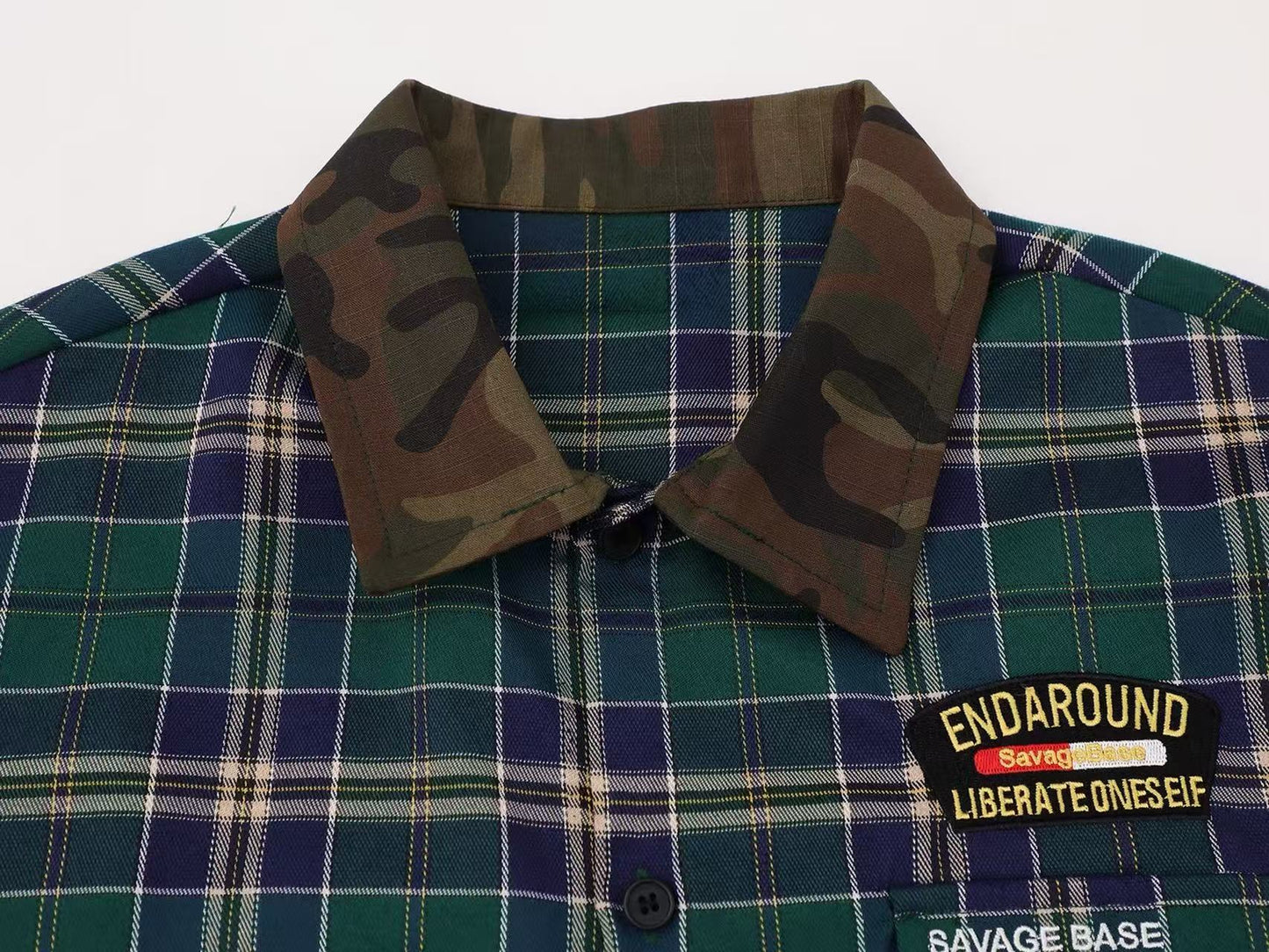 CapCabin “Savage Base” Plaid Shirt