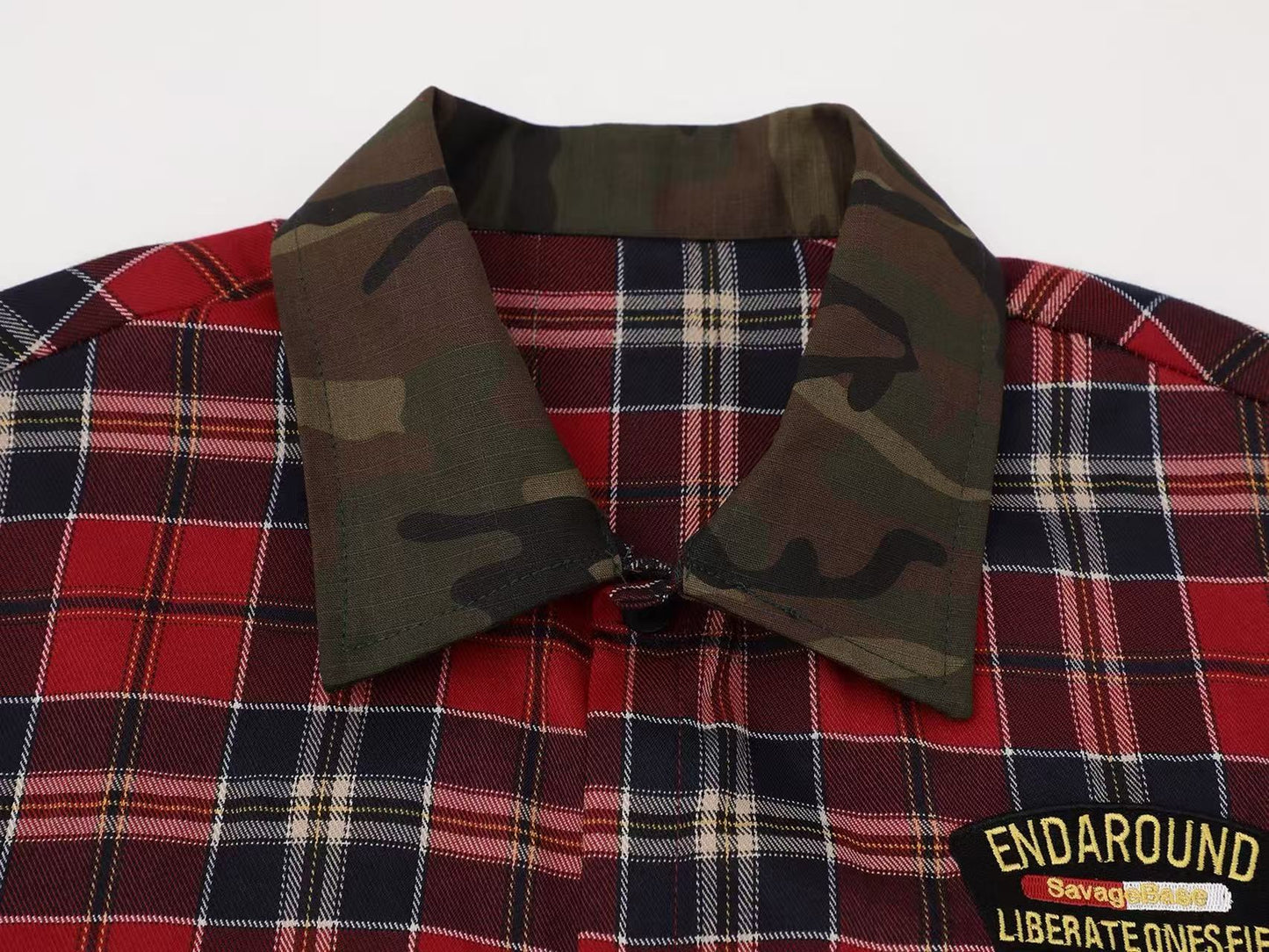 CapCabin “Savage Base” Plaid Shirt