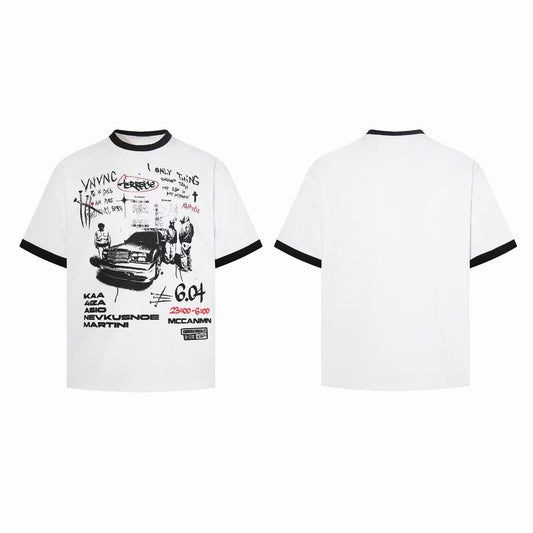 CapCabin “Midnight Drive” Graphic Tee