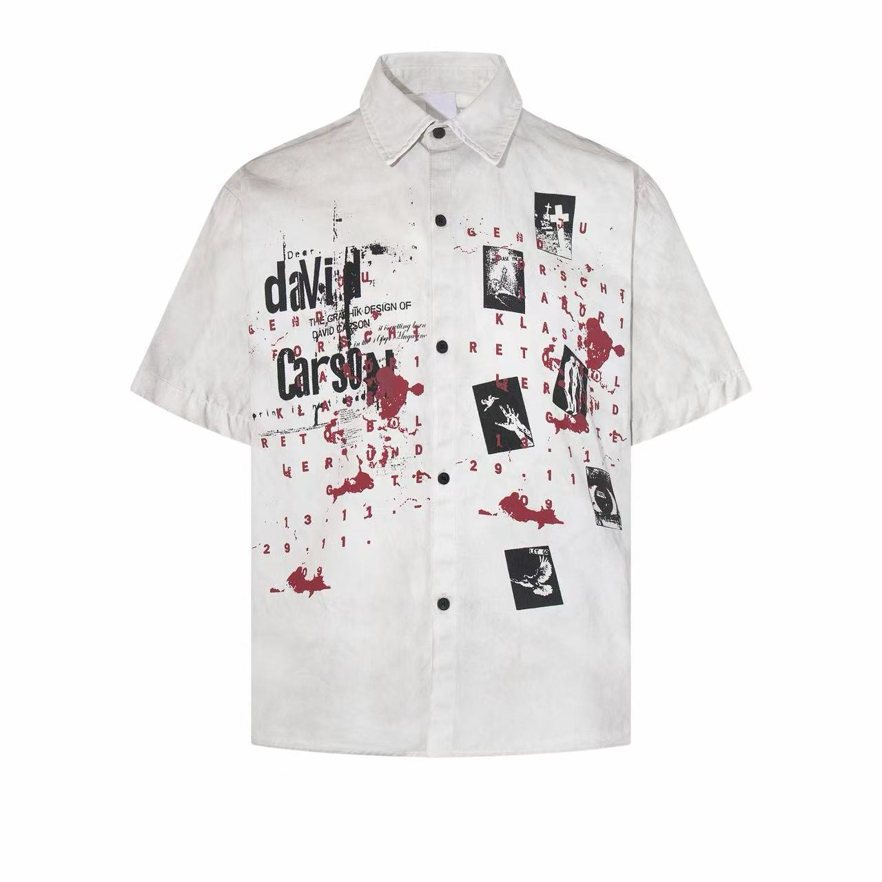 CapCabin “Distorted Archive” Short Sleeve Shirt