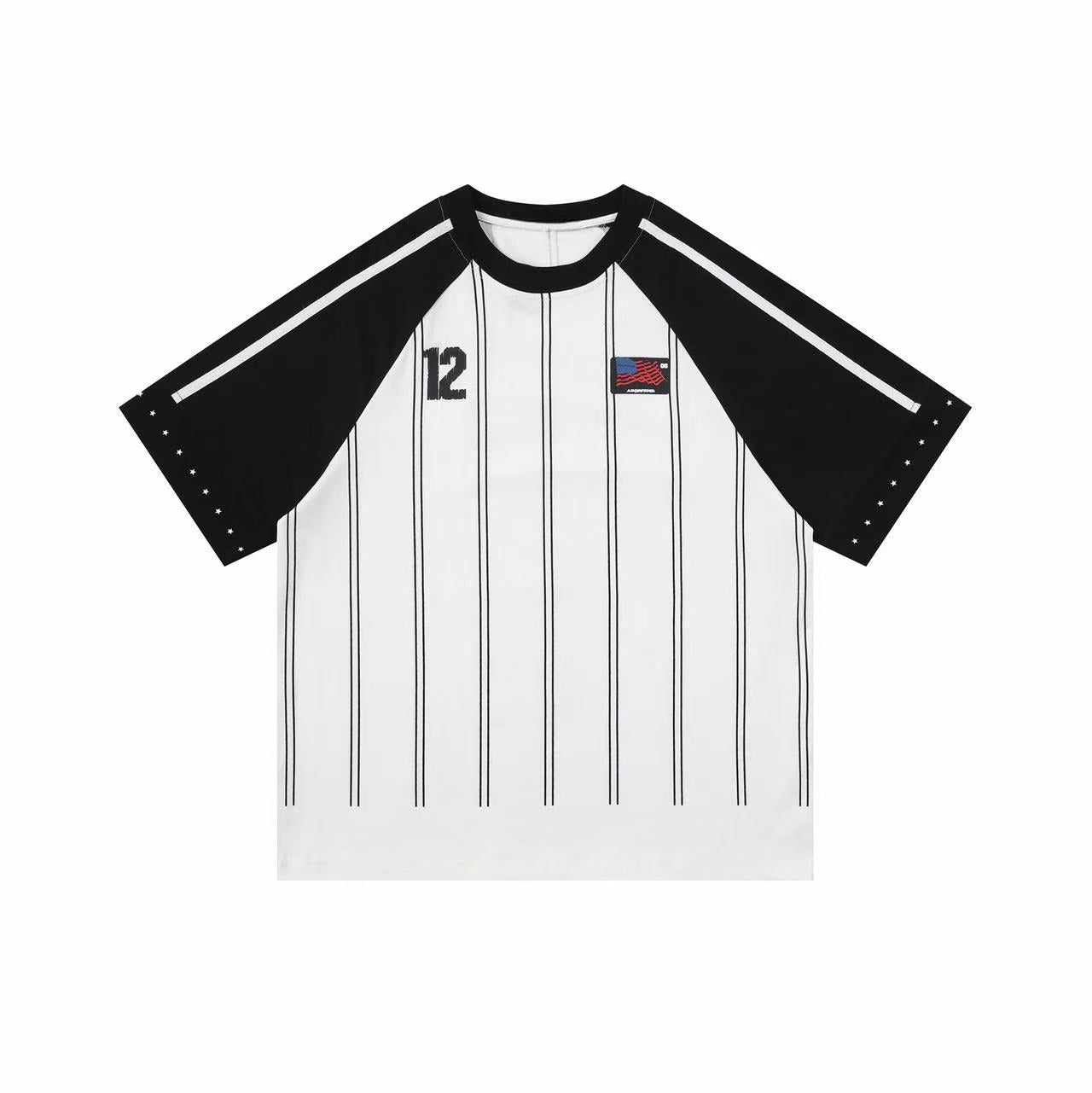 CapCabin “Pinstripe Sport Jersey Tee