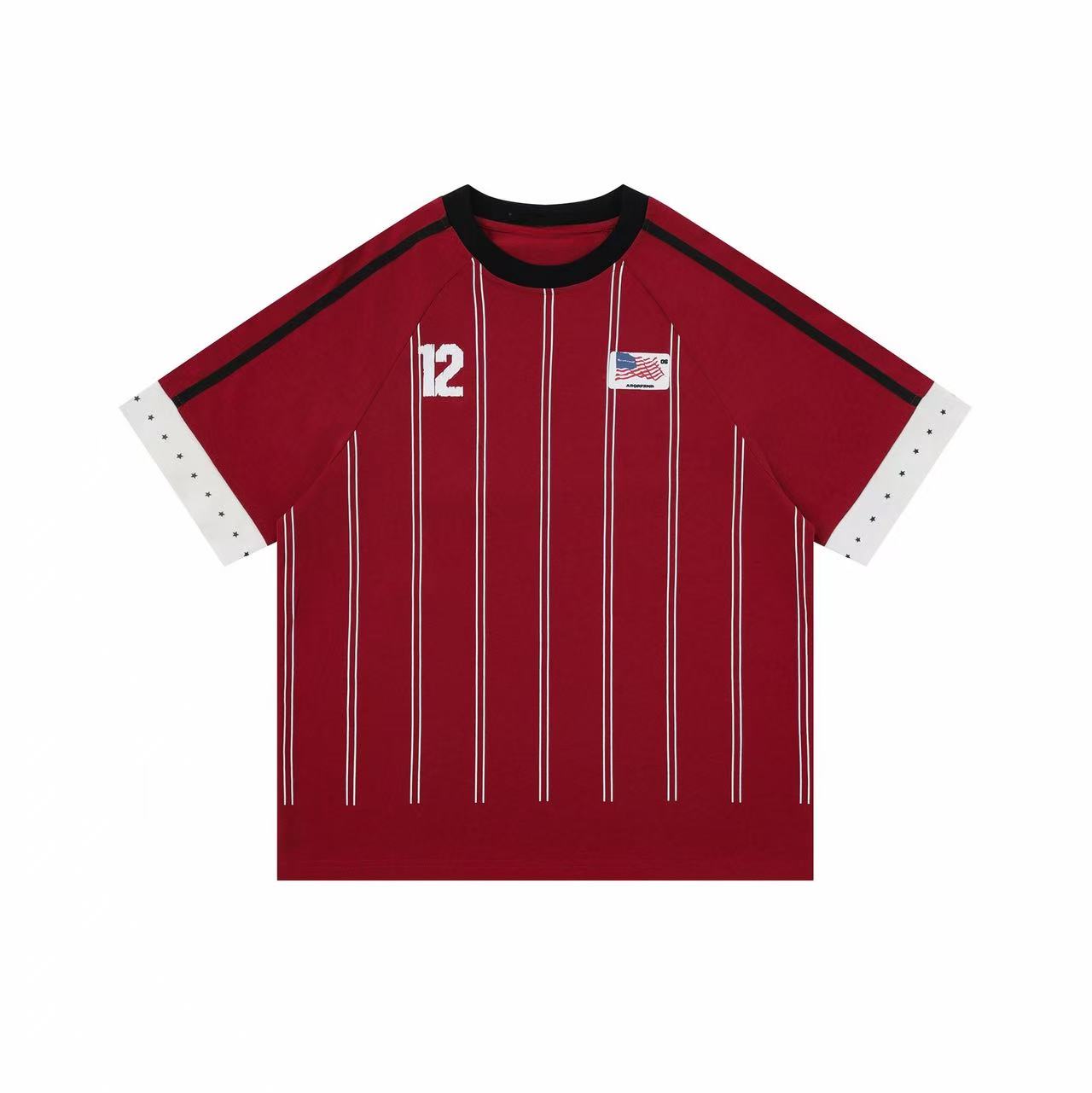 CapCabin “Pinstripe Sport Jersey Tee