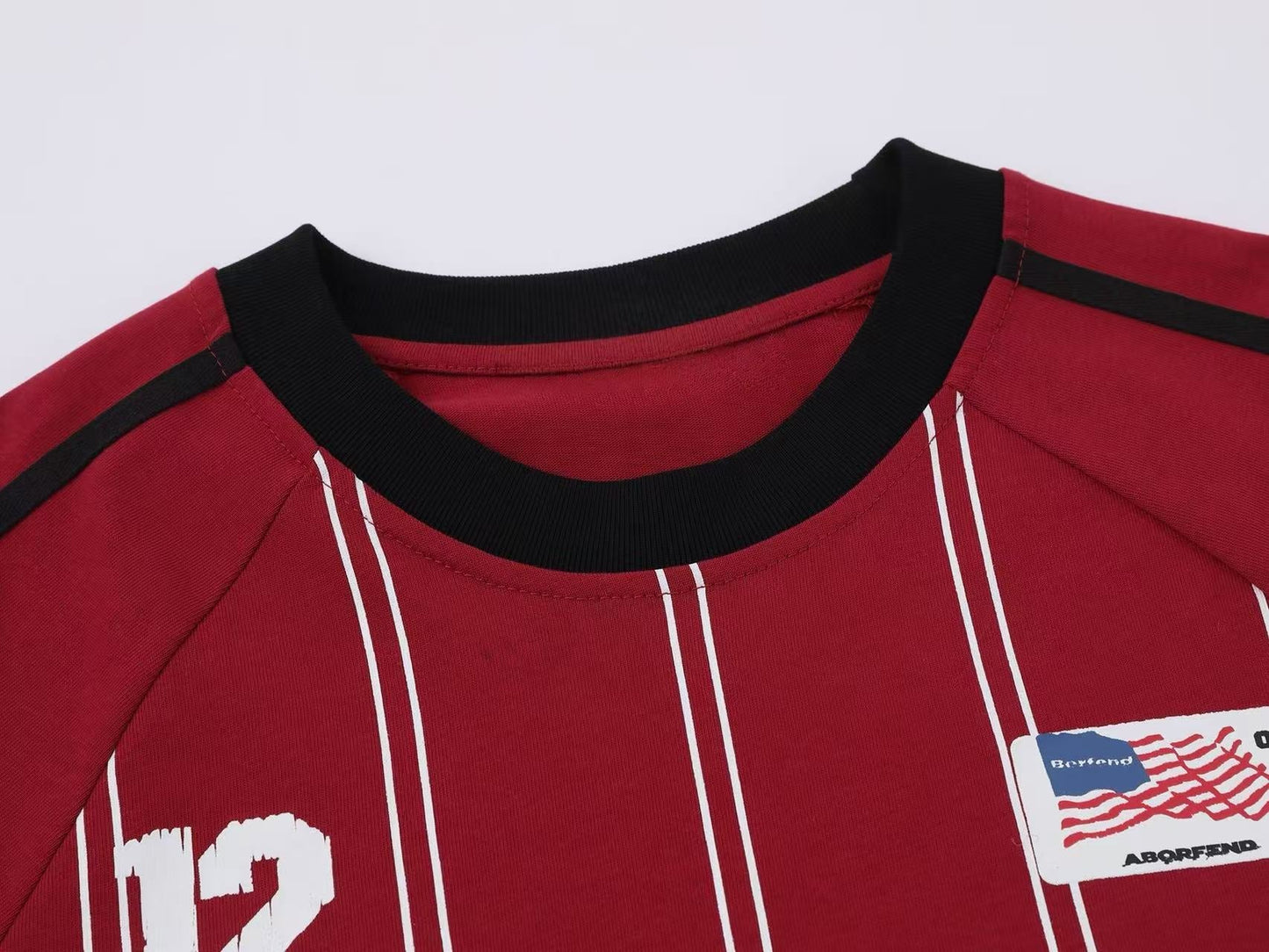 CapCabin “Pinstripe Sport Jersey Tee