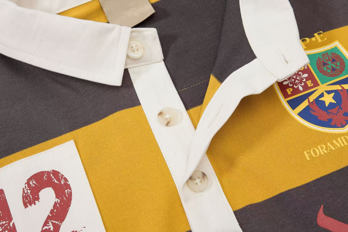 CapCabin “Heritage Stripe Rugby Polo”