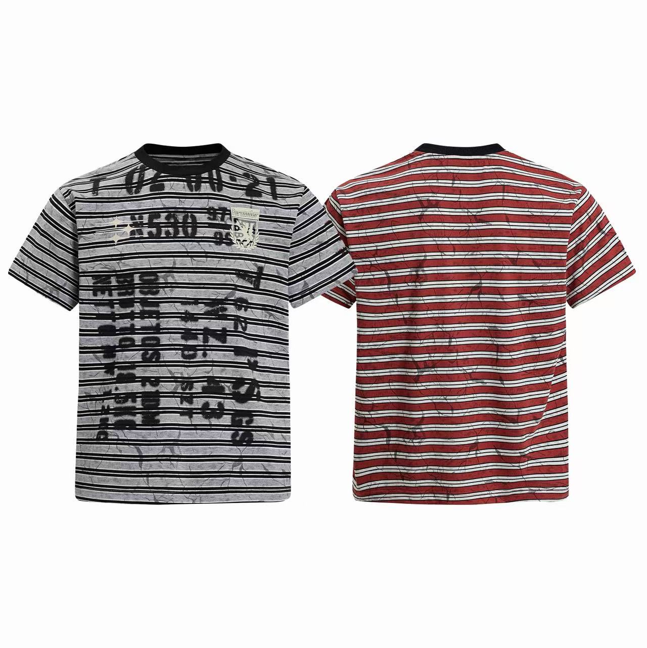 CapCabin “Graffiti Stripe Chaos Tee”