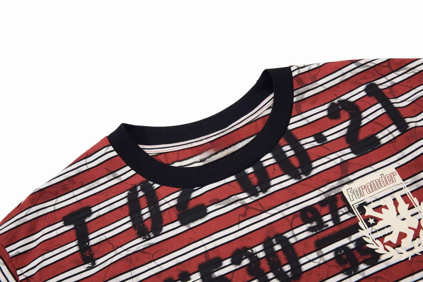 CapCabin “Graffiti Stripe Chaos Tee”