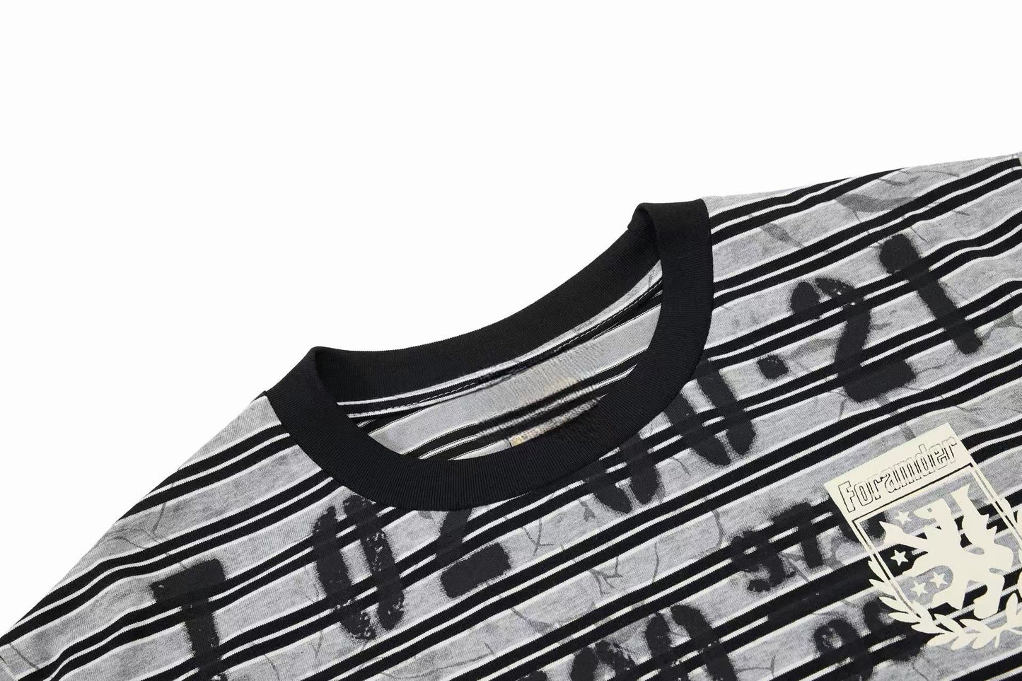 CapCabin “Graffiti Stripe Chaos Tee”
