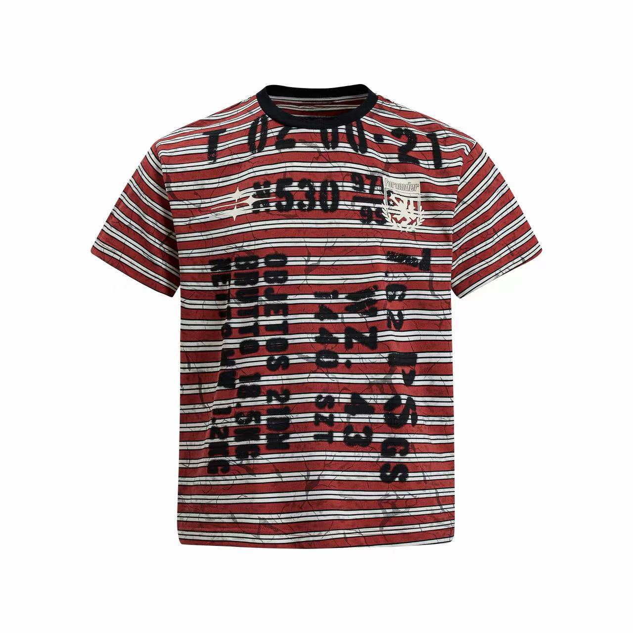 CapCabin “Graffiti Stripe Chaos Tee”