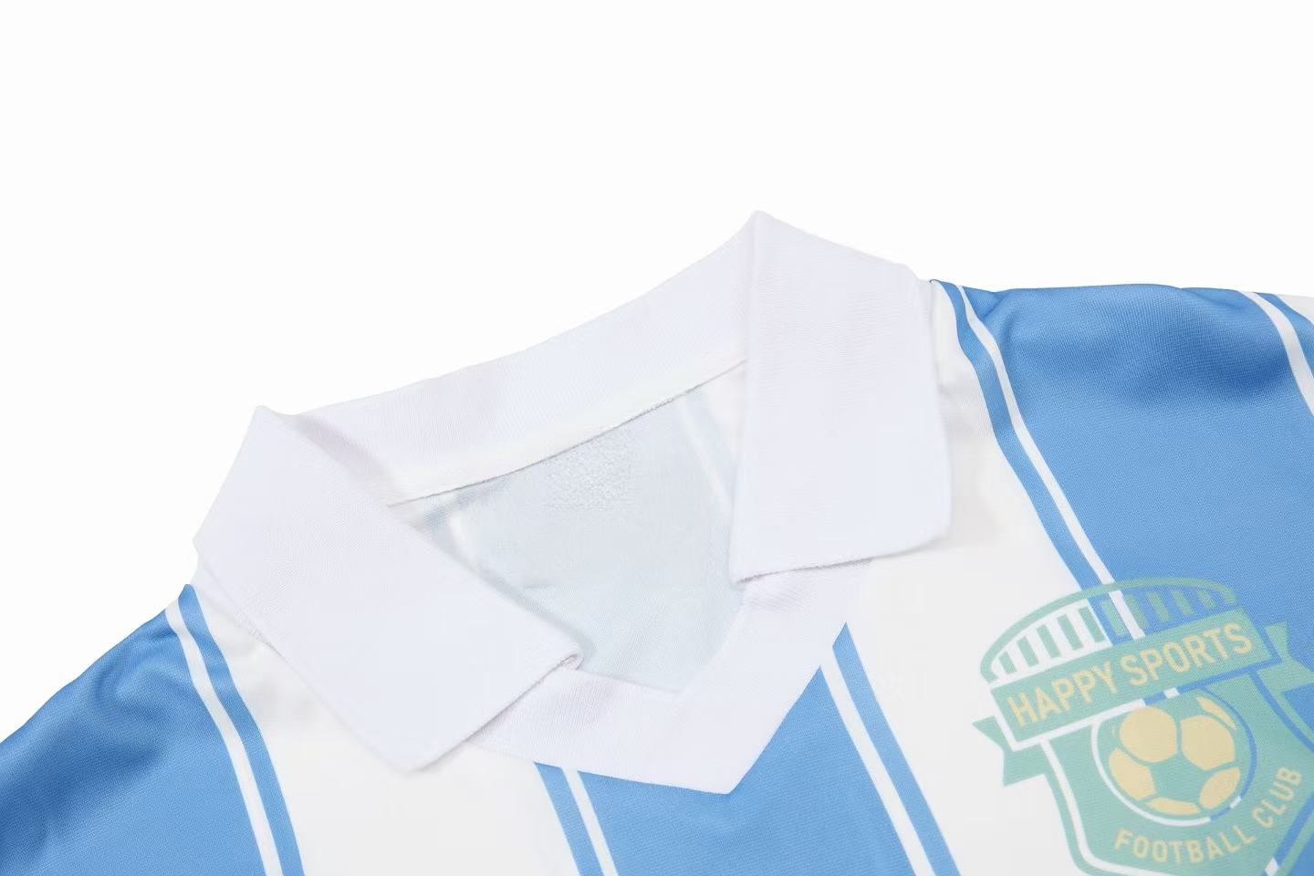 CapCabin “Retro Stripe Football Polo”