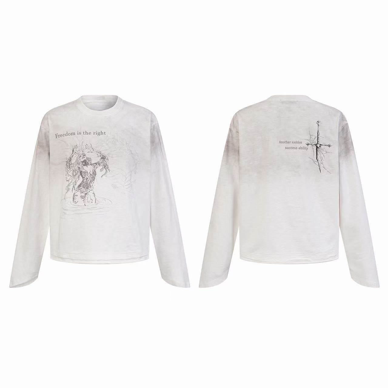 CapCabin “Freedom Sketch Long Sleeve Tee”