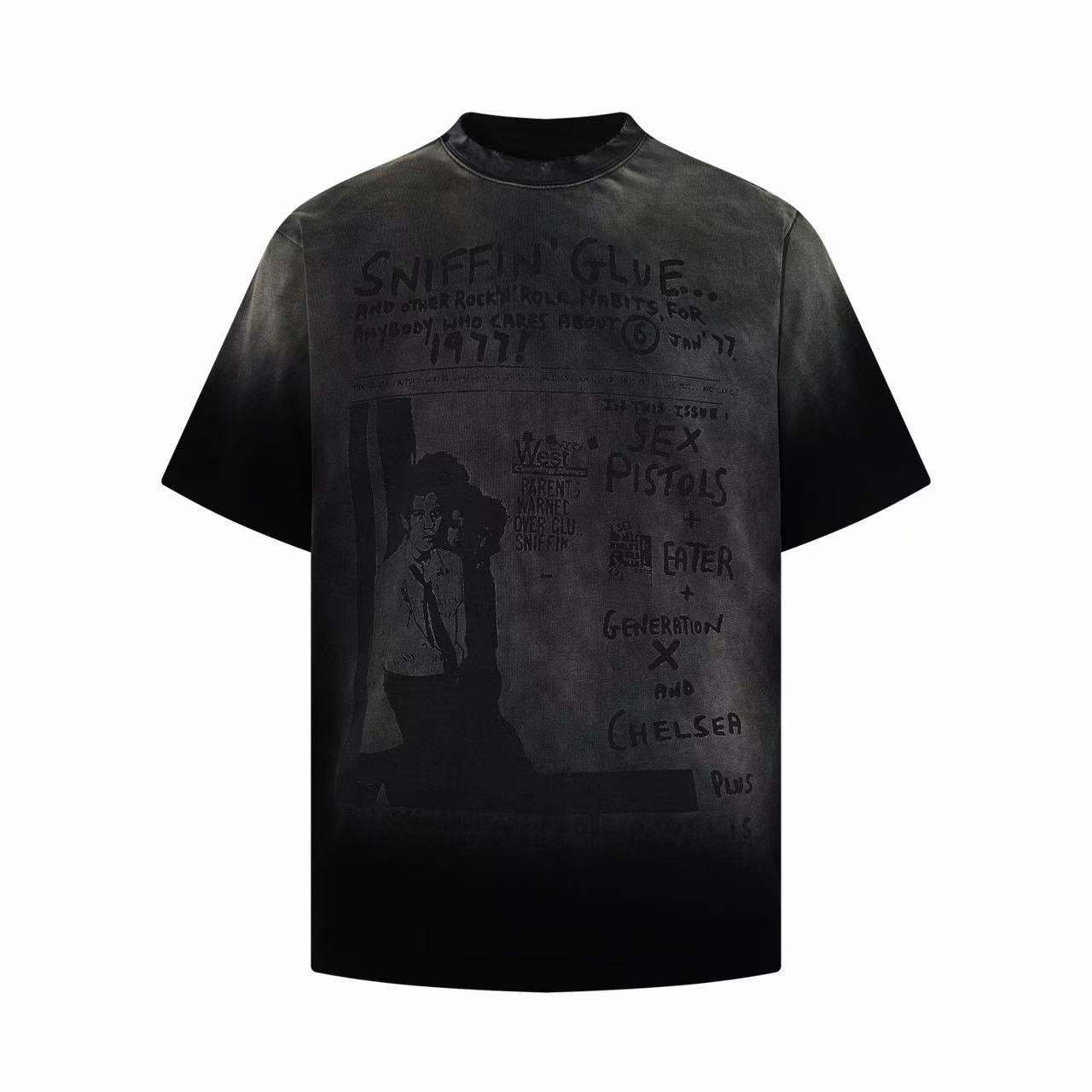 CapCabin “Text Collage Graphic T-Shirt”
