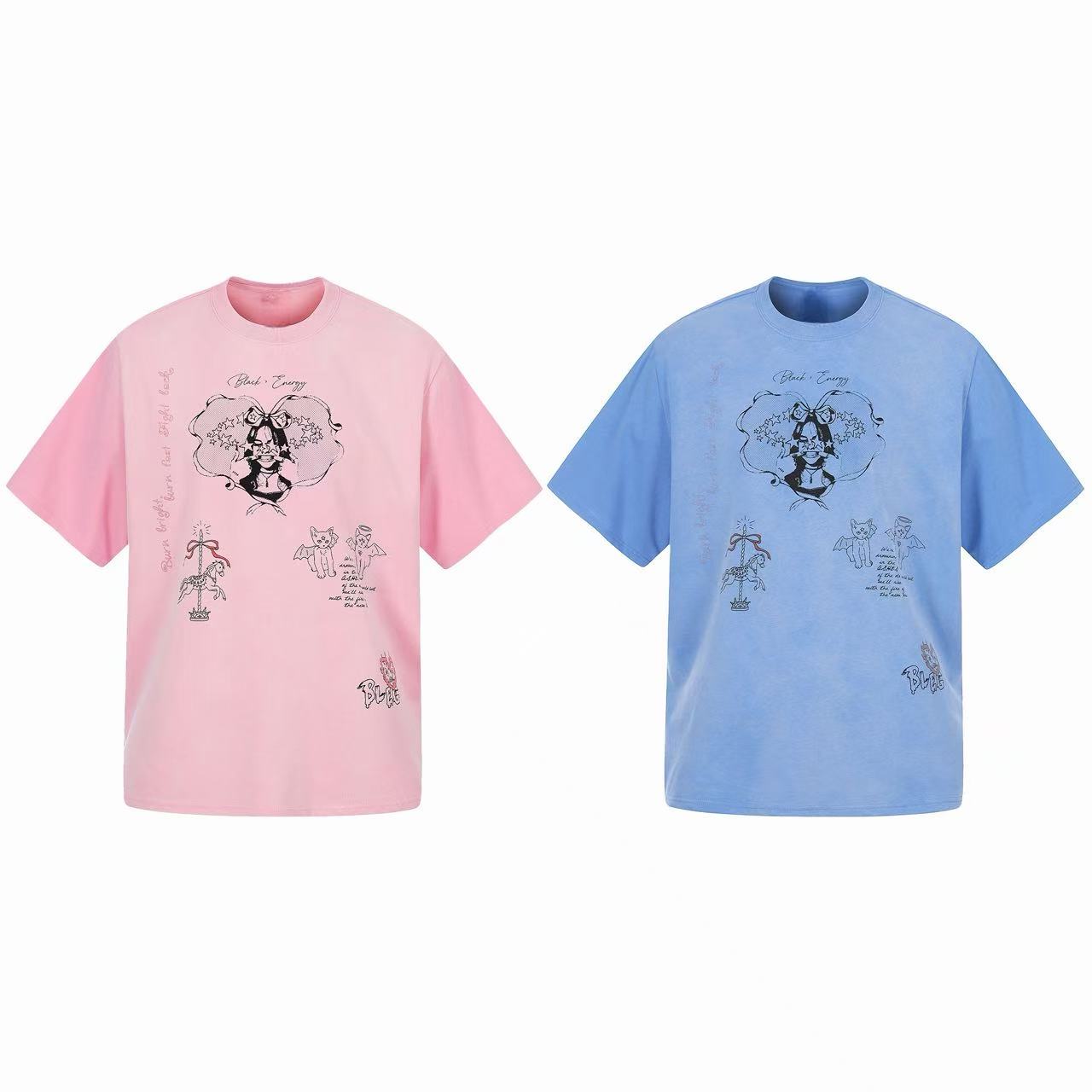 CapCabin “Cute Sketch Graphic Tee”