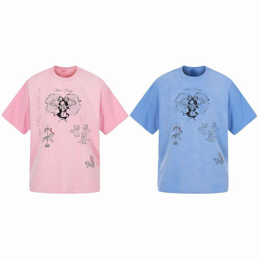 CapCabin “Cute Sketch Graphic Tee”