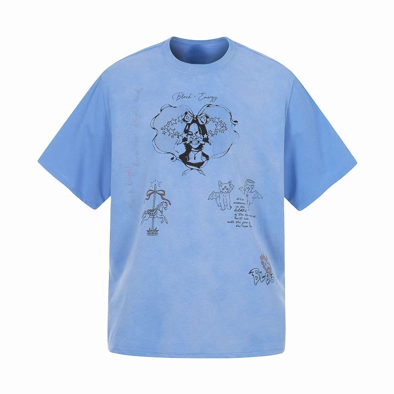 CapCabin “Cute Sketch Graphic Tee”