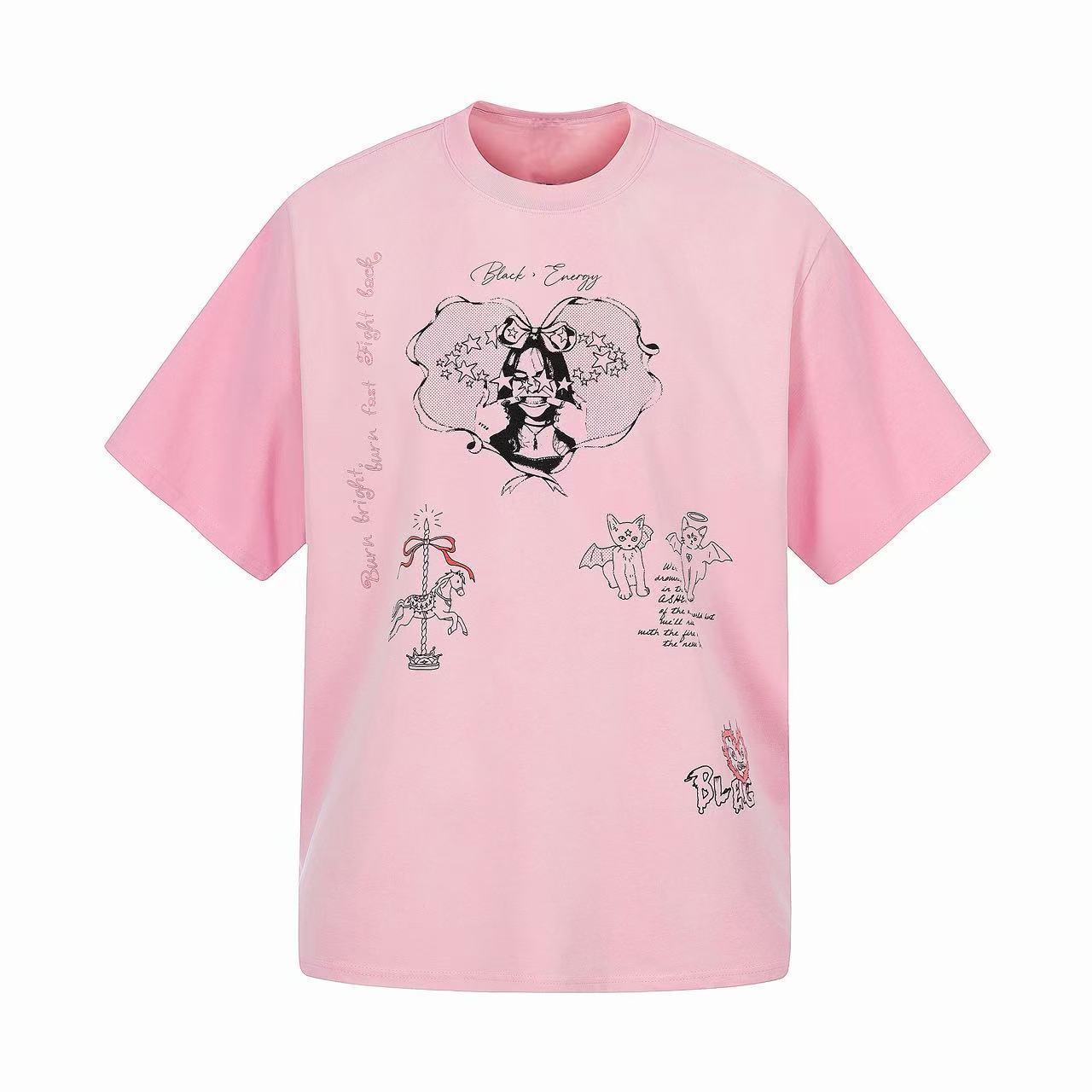 CapCabin “Cute Sketch Graphic Tee”