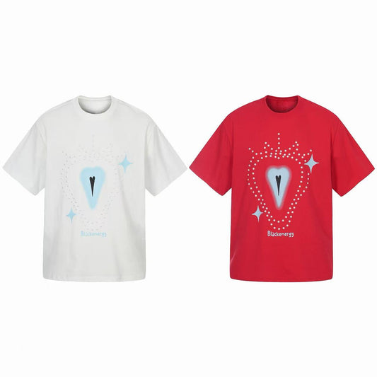 CapCabin “Crystal Heart Graphic Tee”