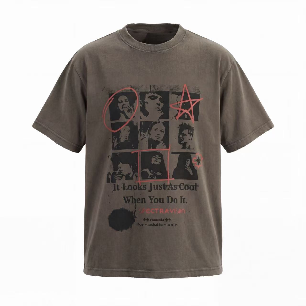 CapCabin “Vintage Collage Graphic Tee”