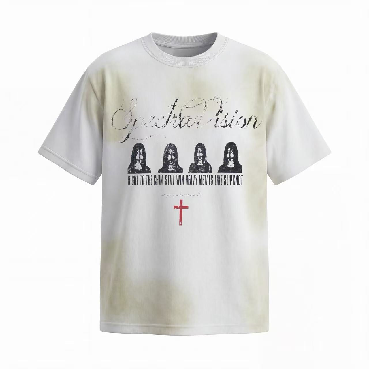 CapCabin “Spectra Vision Distressed Graphic Tee”