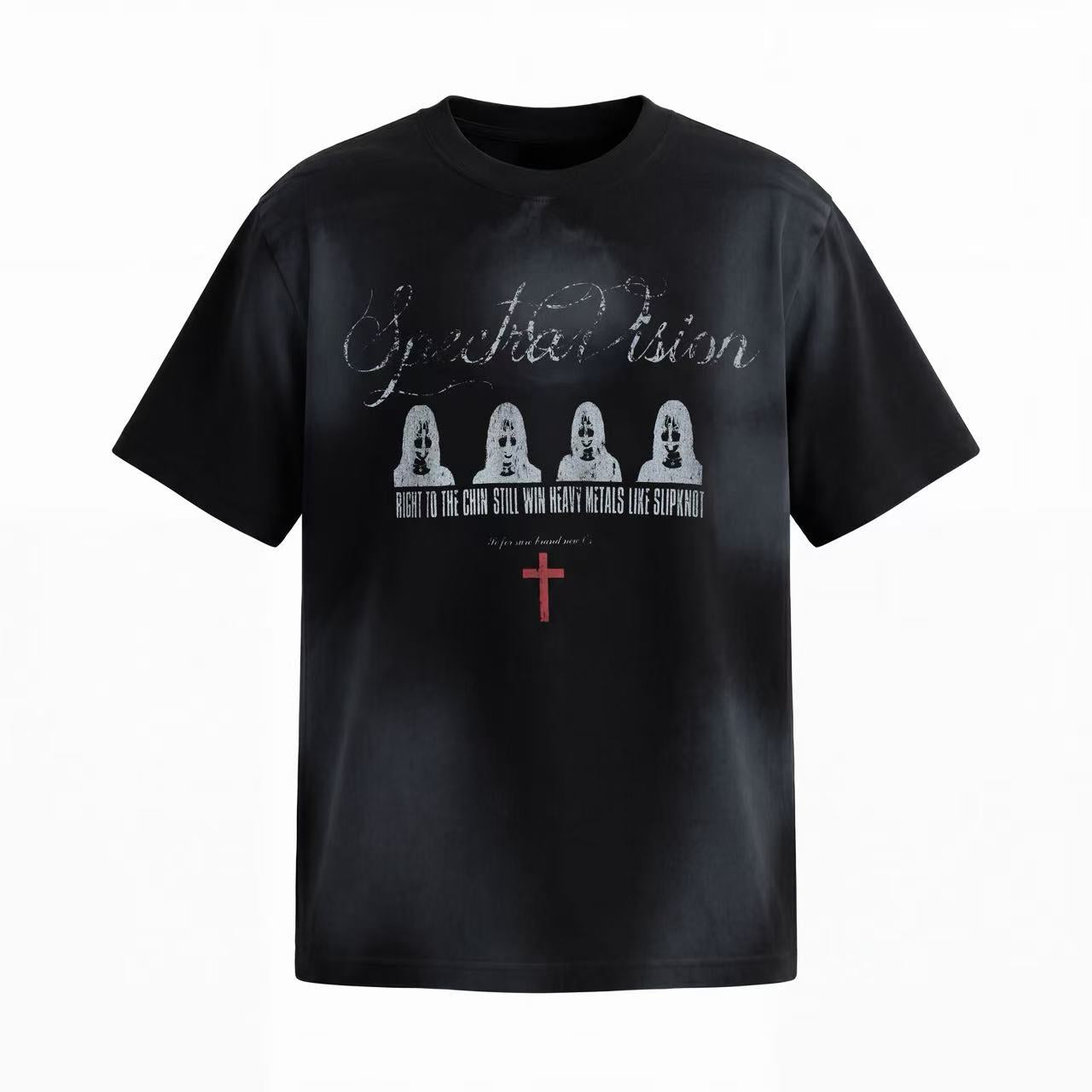 CapCabin “Spectra Vision Distressed Graphic Tee”