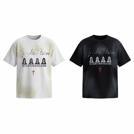 CapCabin “Spectra Vision Distressed Graphic Tee”