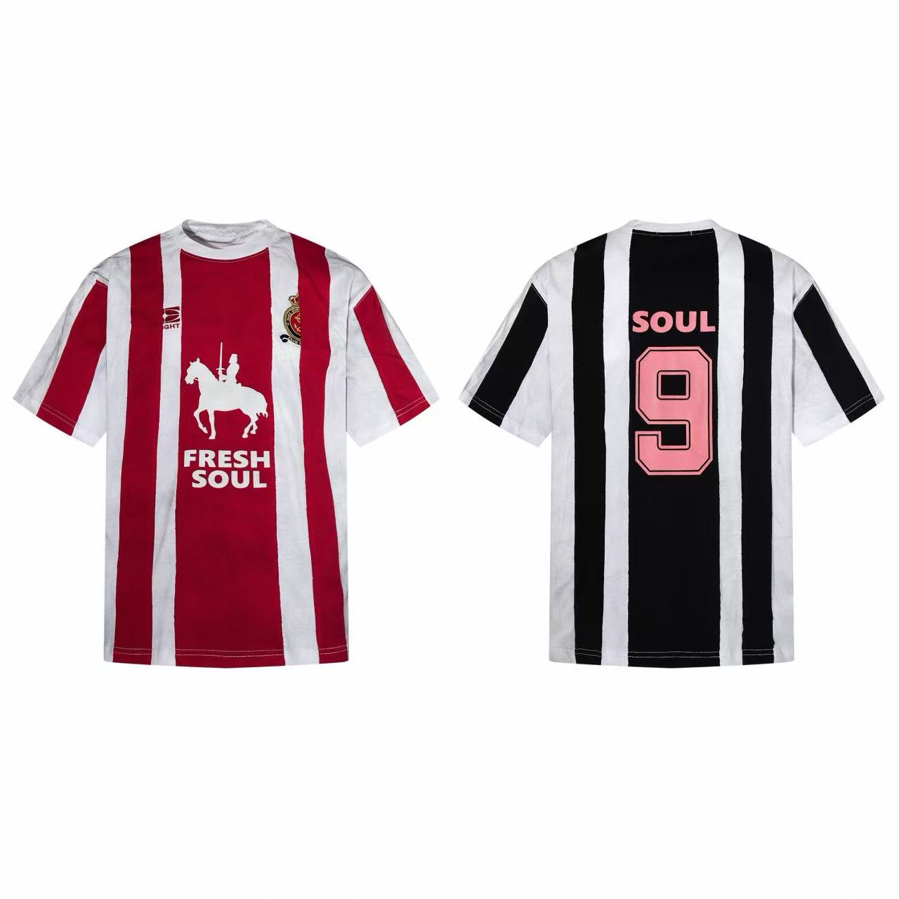 CapCabin “Fresh Soul Striped Jersey Tee”