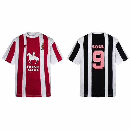 CapCabin “Fresh Soul Striped Jersey Tee”