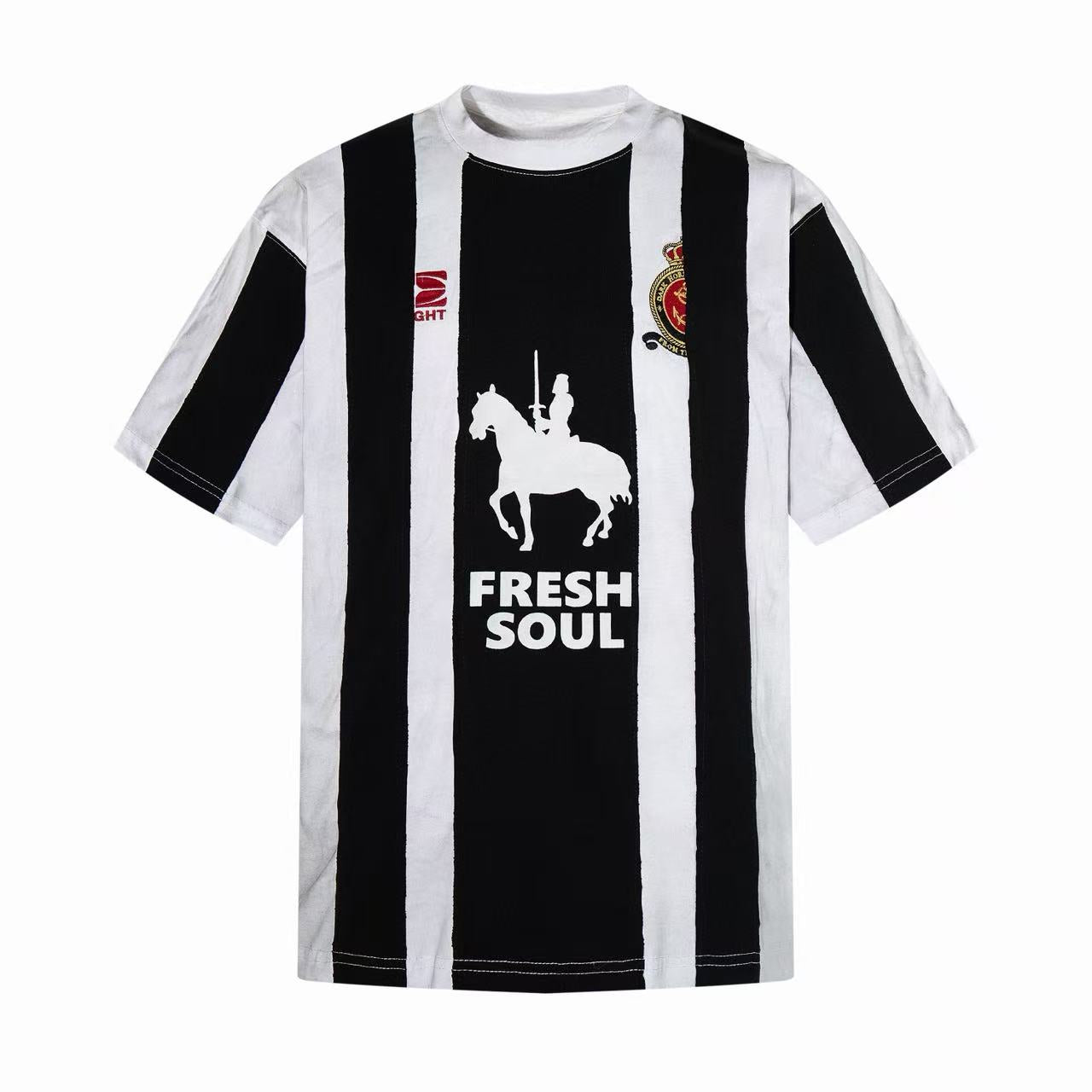 CapCabin “Fresh Soul Striped Jersey Tee”
