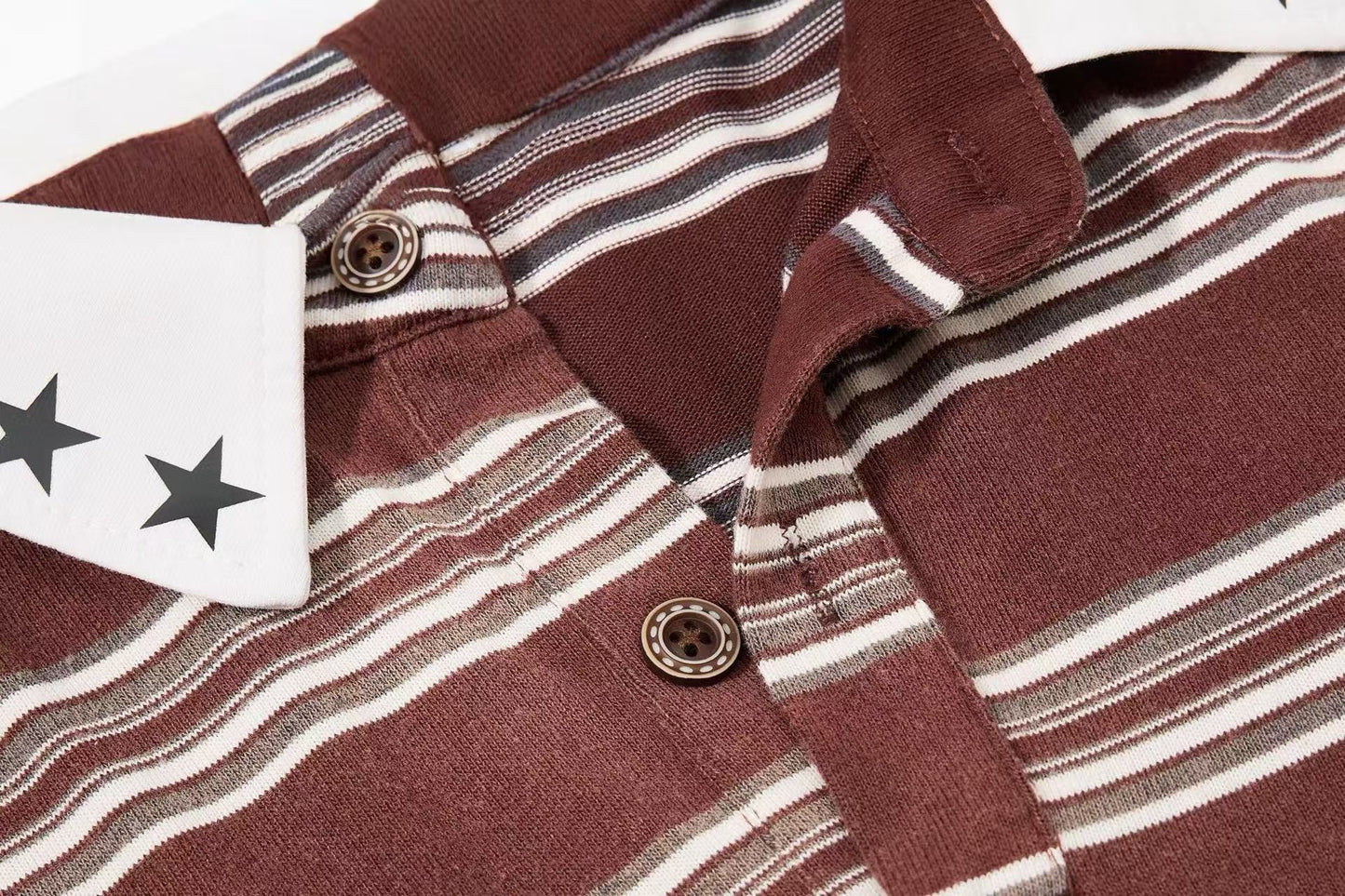 CapCabin “Vintage Stripe Rugby Polo”