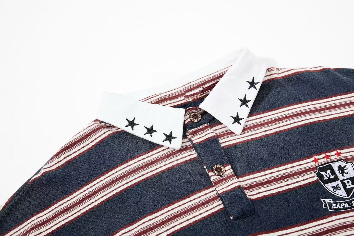CapCabin “Vintage Stripe Rugby Polo”