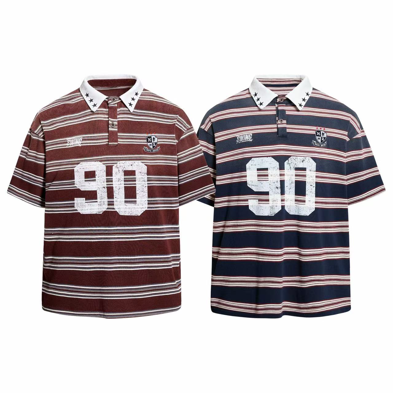 CapCabin “Vintage Stripe Rugby Polo”