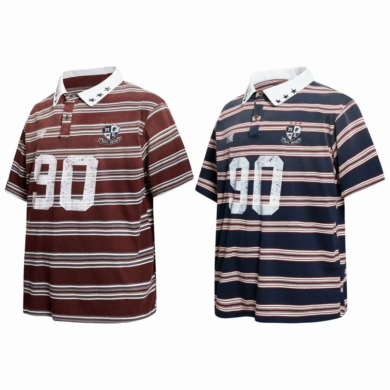 CapCabin “Vintage Stripe Rugby Polo”