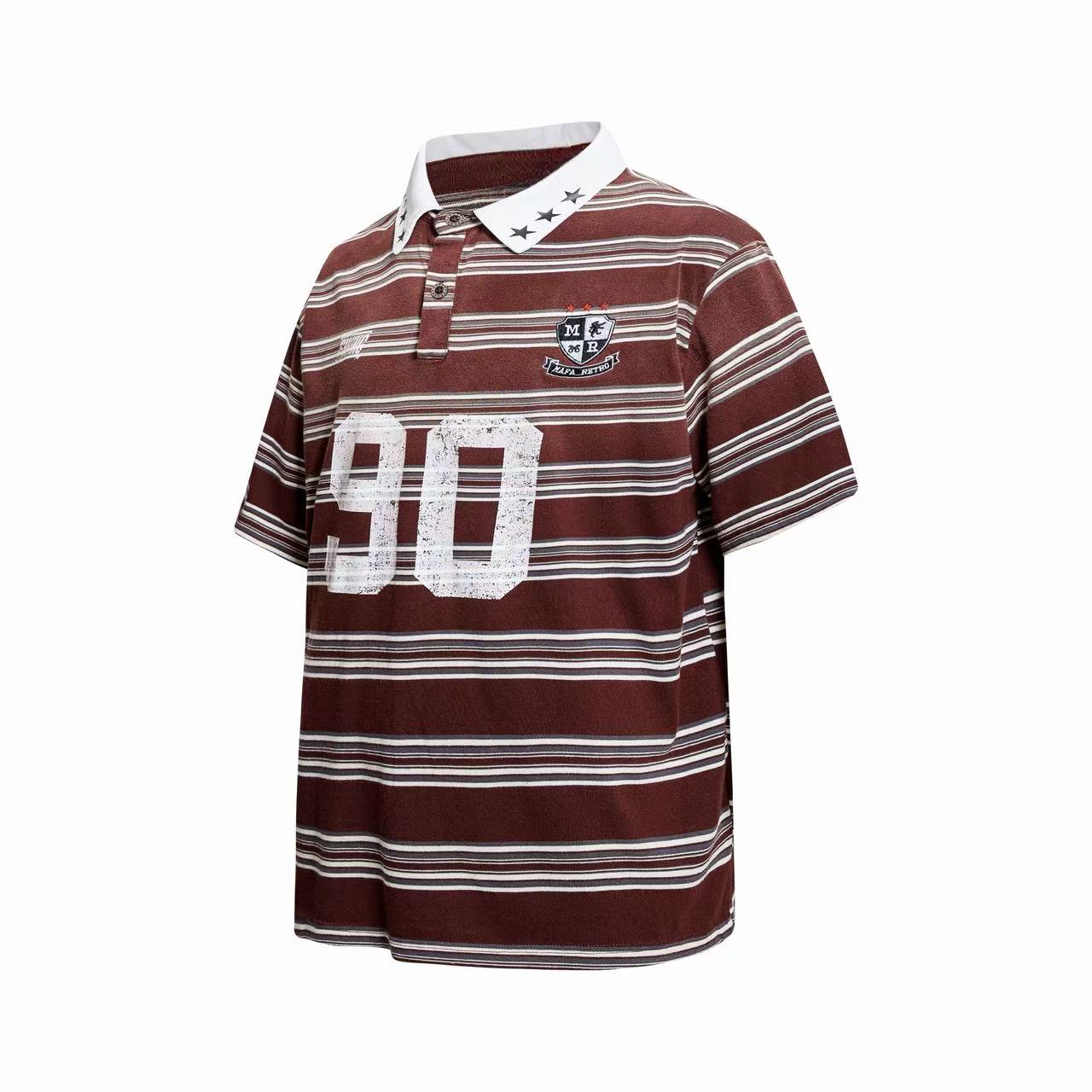 CapCabin “Vintage Stripe Rugby Polo”