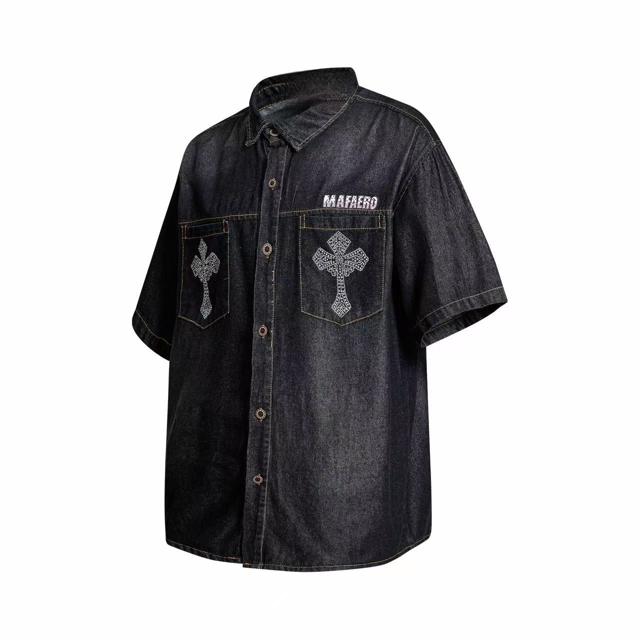 CapCabin “Cross Denim Shirt”
