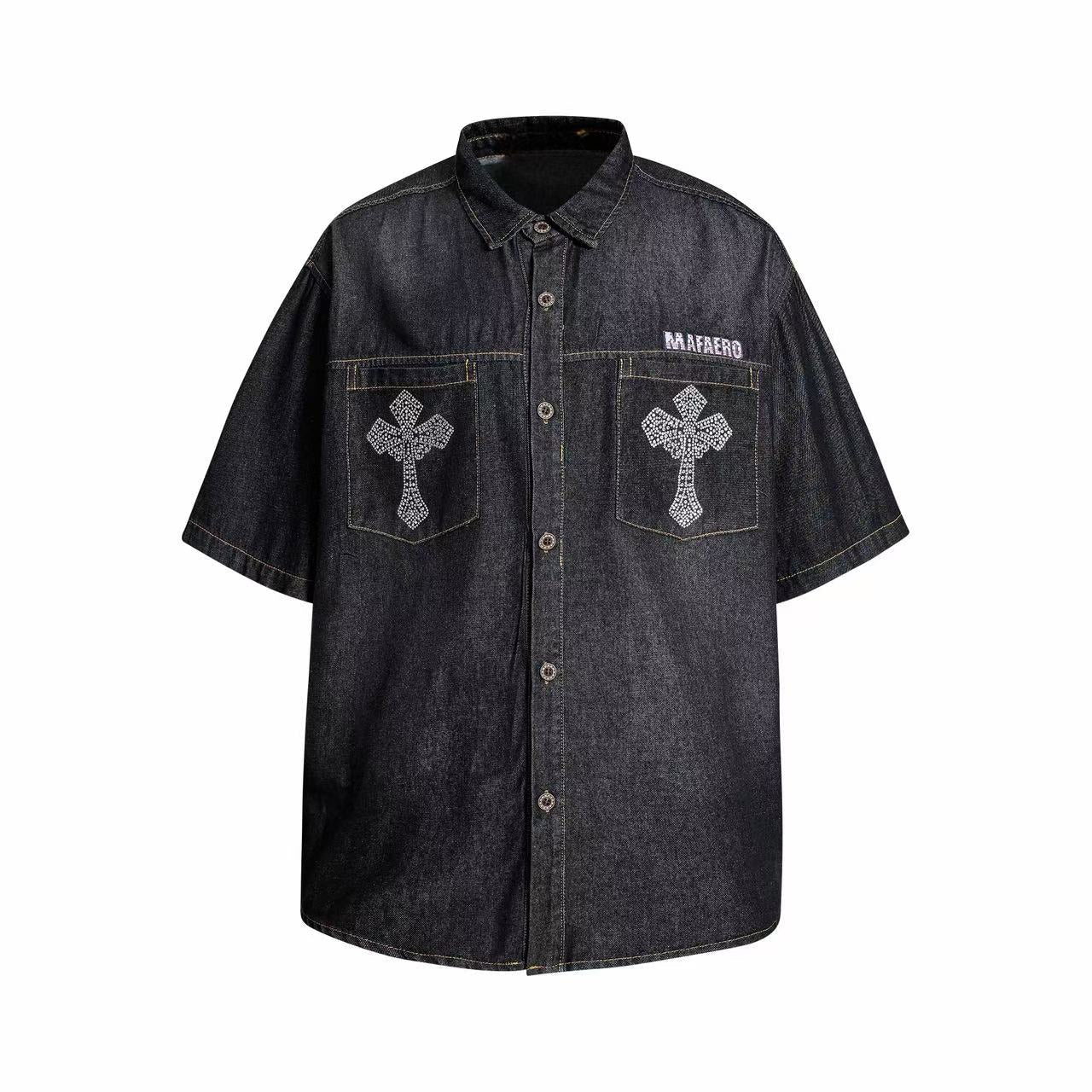 CapCabin “Cross Denim Shirt”