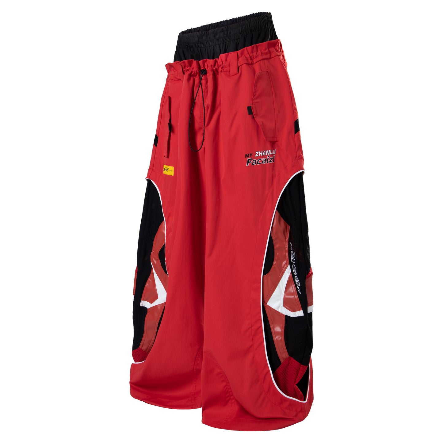 CapCabin Tech Panel Wide-Leg Pants