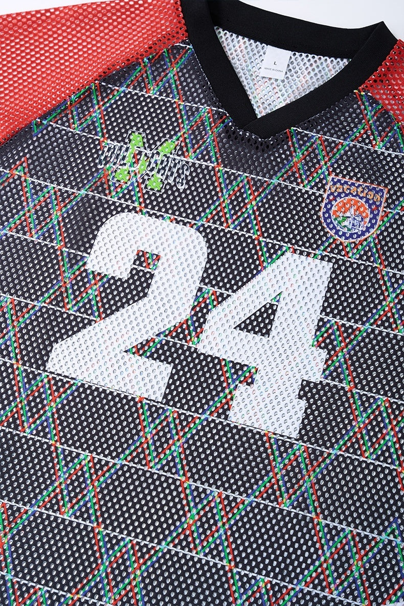 CapCabin “Varsity 24” Mesh Jersey T-Shirt