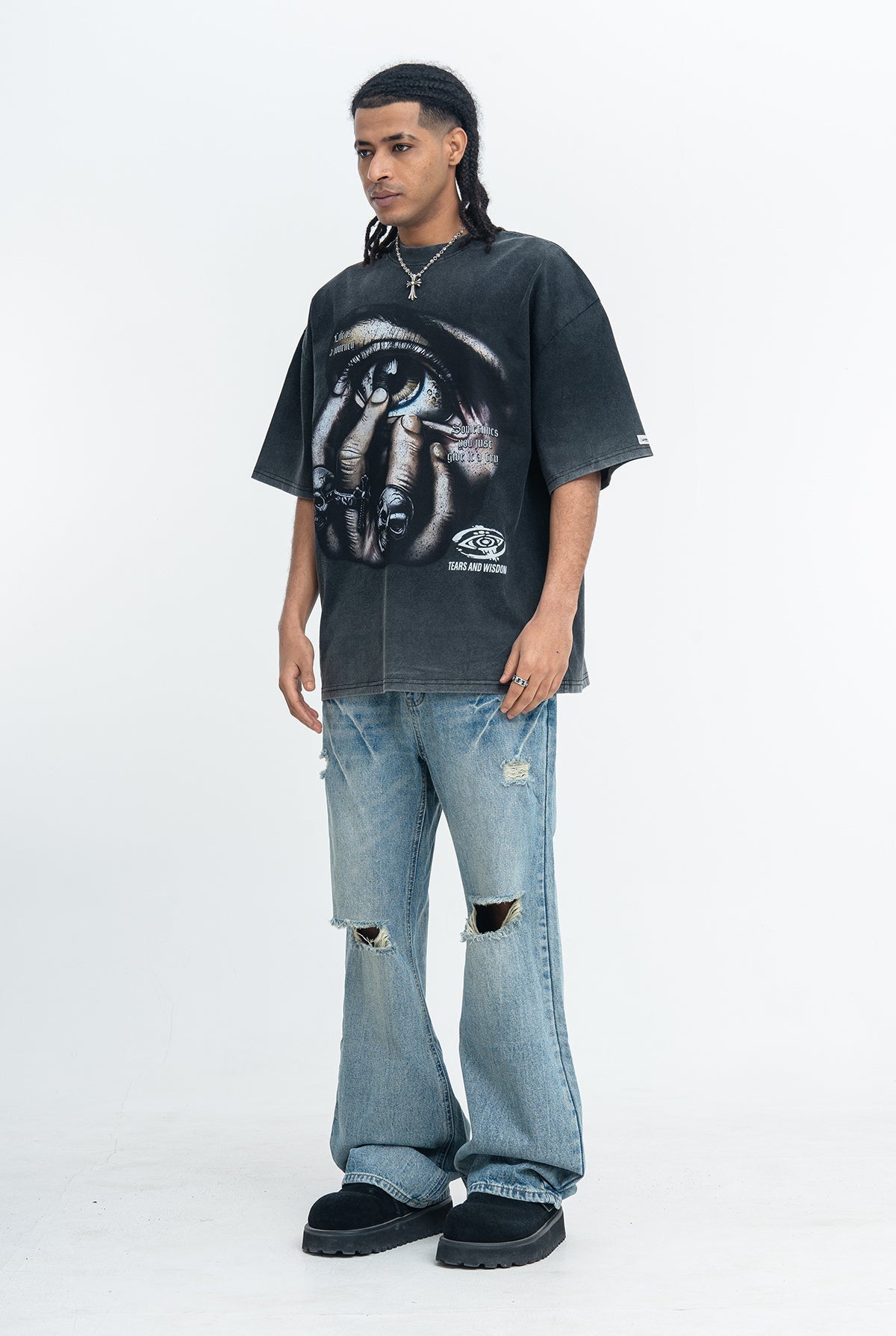 CapCabin “Tears & Wisdom” Graphic Tee