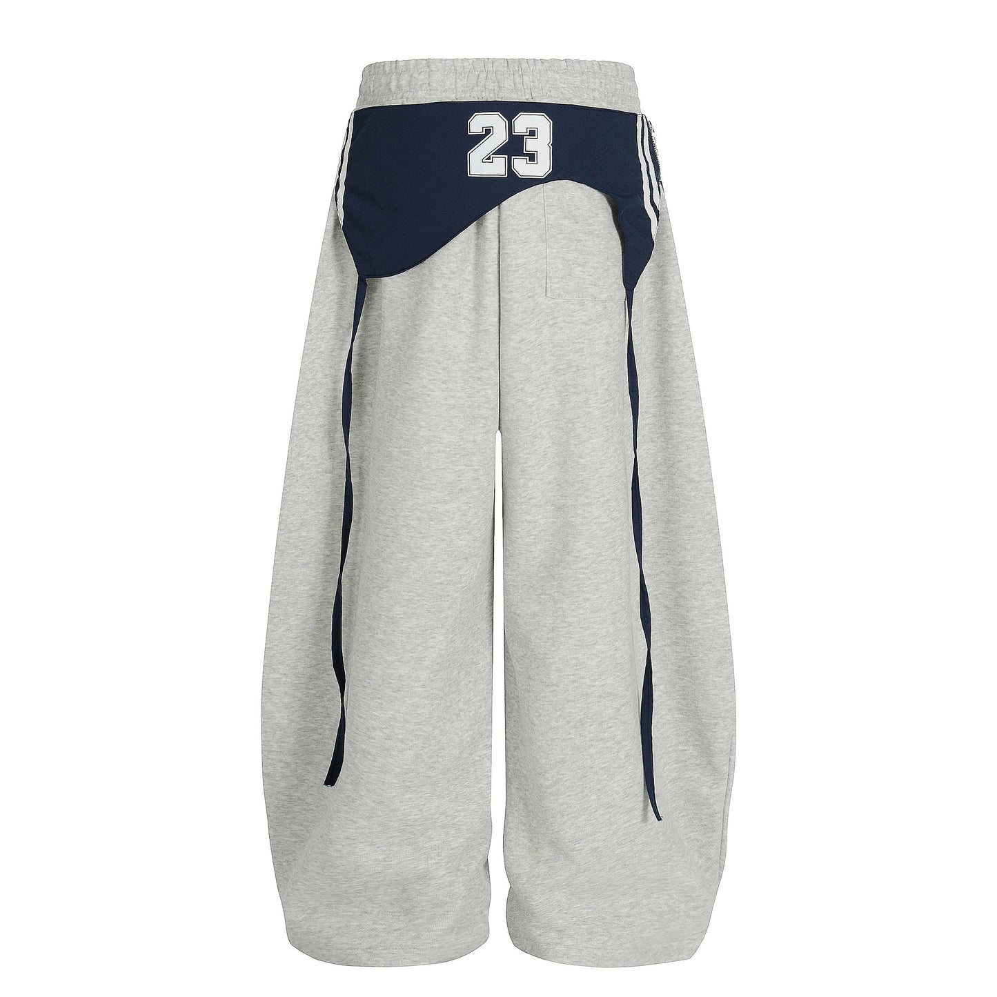 CapCabin Double-Waist Retro Print Track Pants