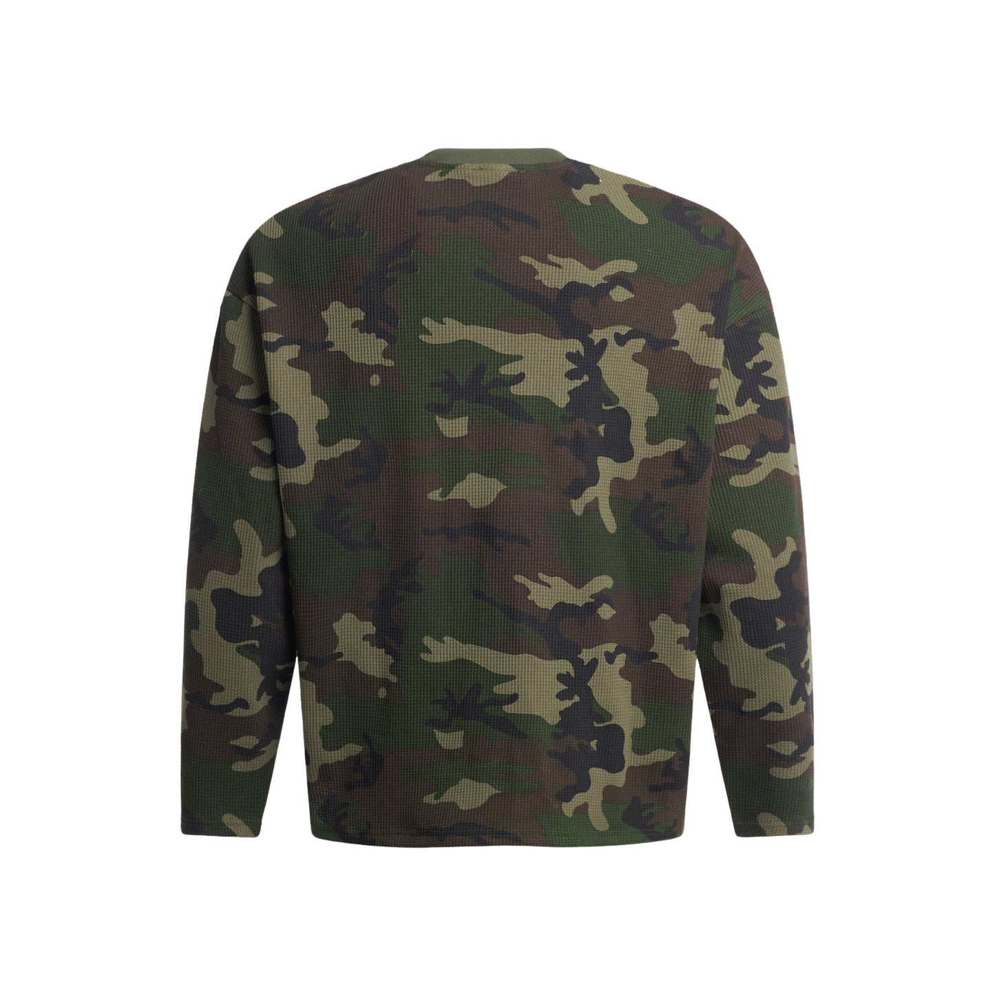 CapCabin Camo Text Graphic Longsleeve