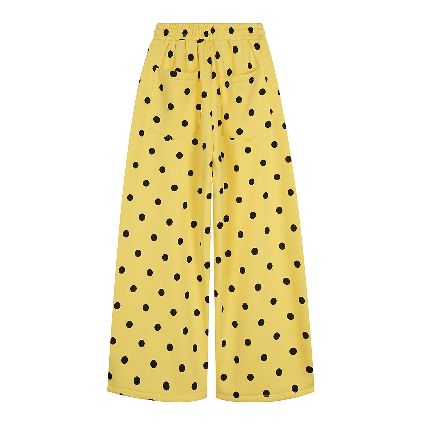 CapCabin Polka Dot Wide-Leg Pants