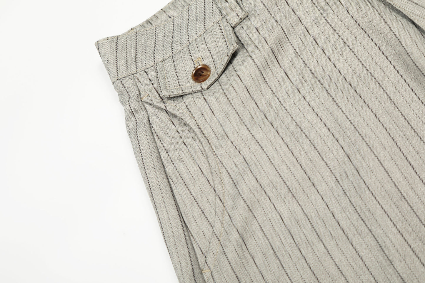 CapCabin Vintage Stripe Barrel Trousers