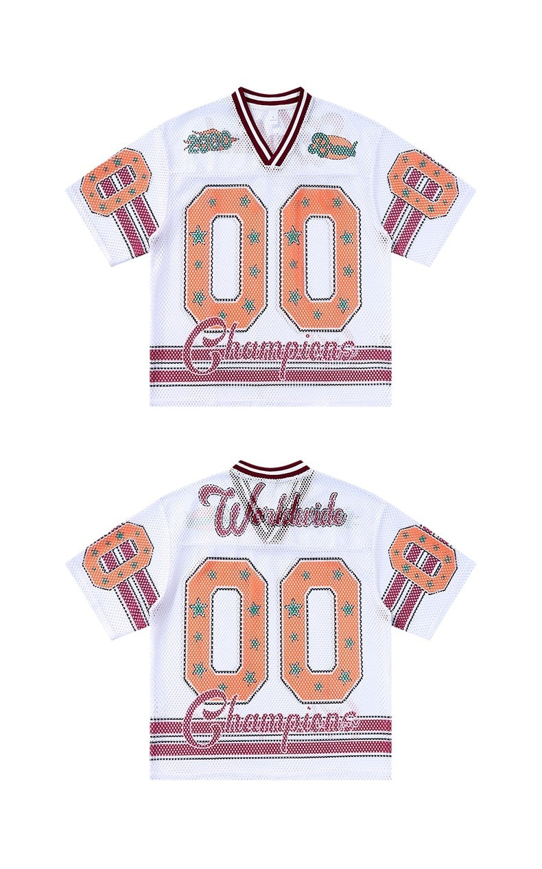CapCabin “Champions 00” Mesh Jersey T-Shirt