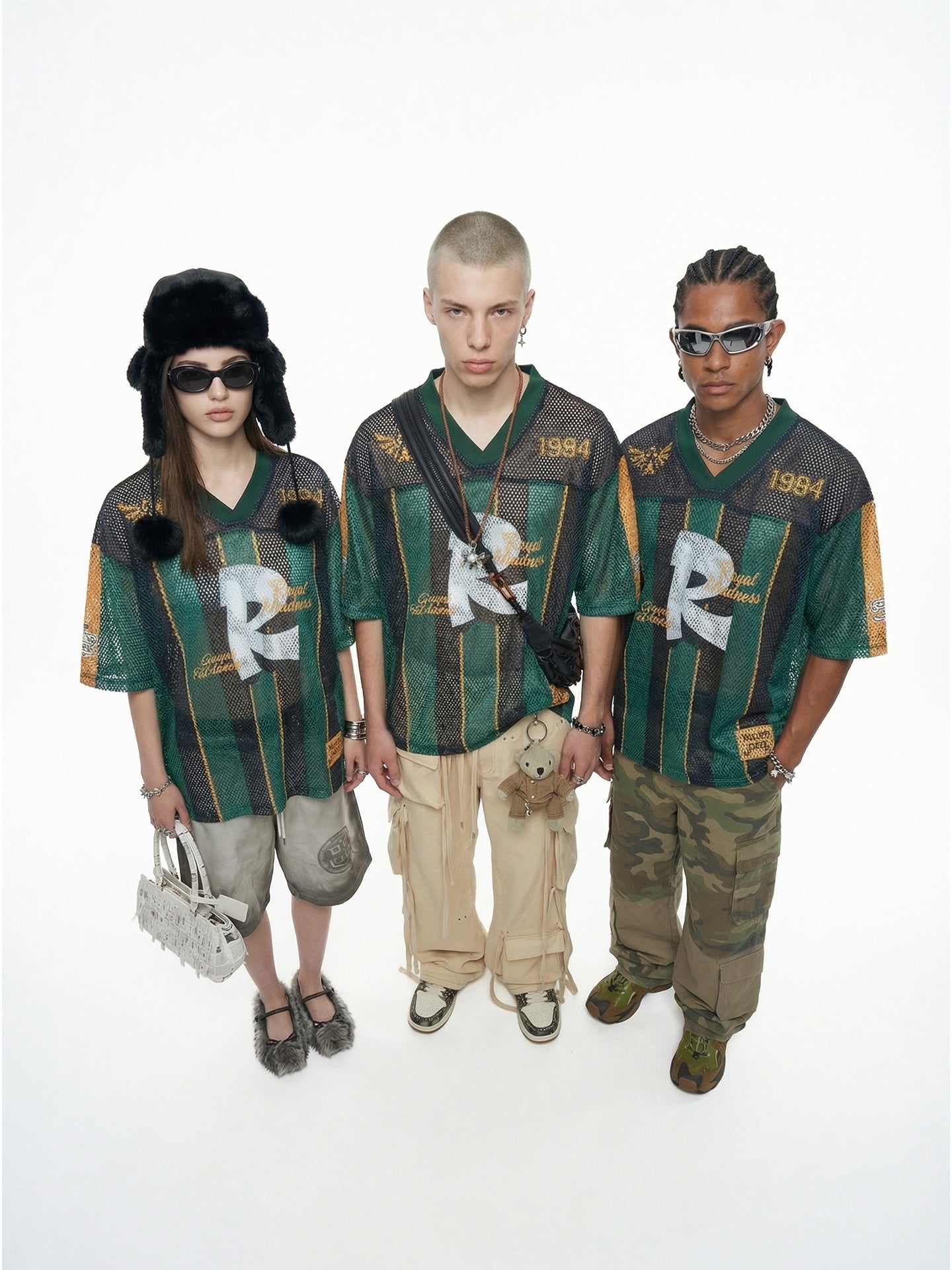 CapCabin “Royal Moves 84” Mesh Jersey T-Shirt