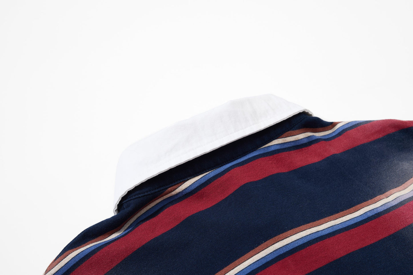 CapCabin Layered Stripe Polo Long-Sleeve