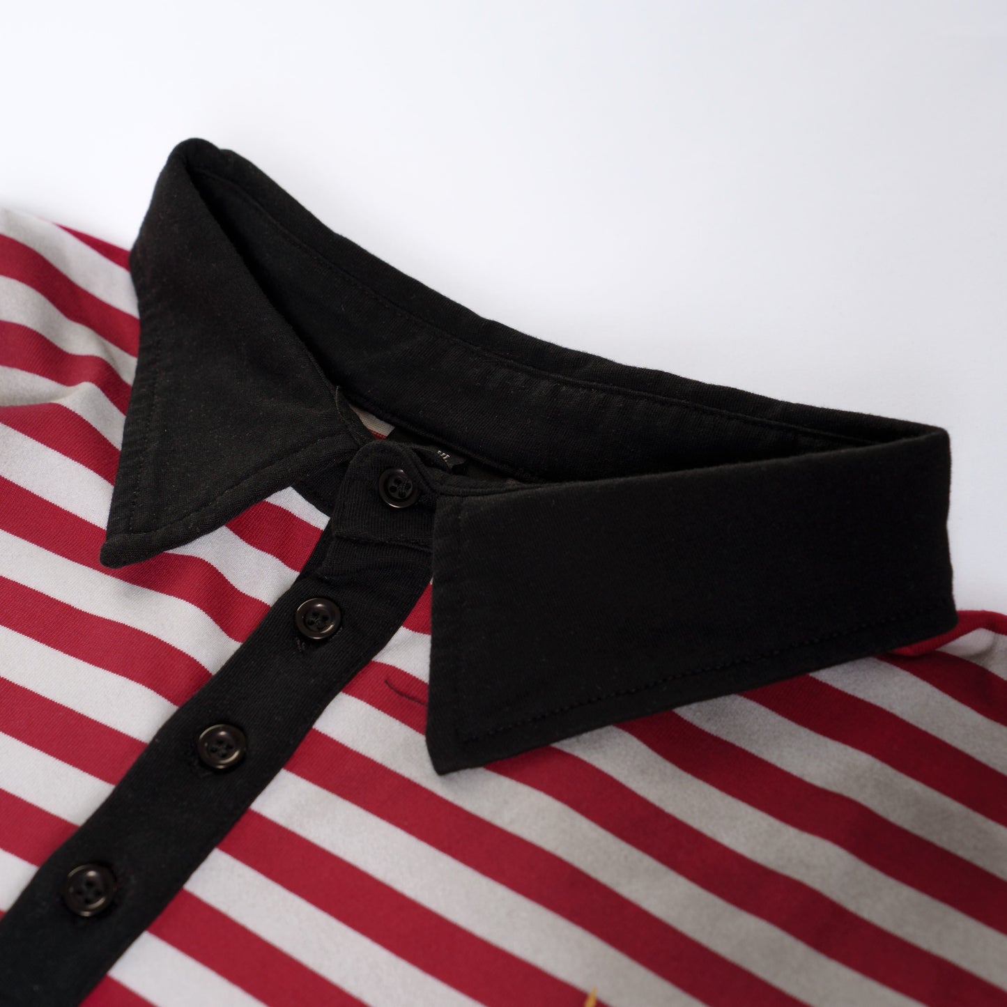 CapCabin “Stripe Crest Polo Tee”