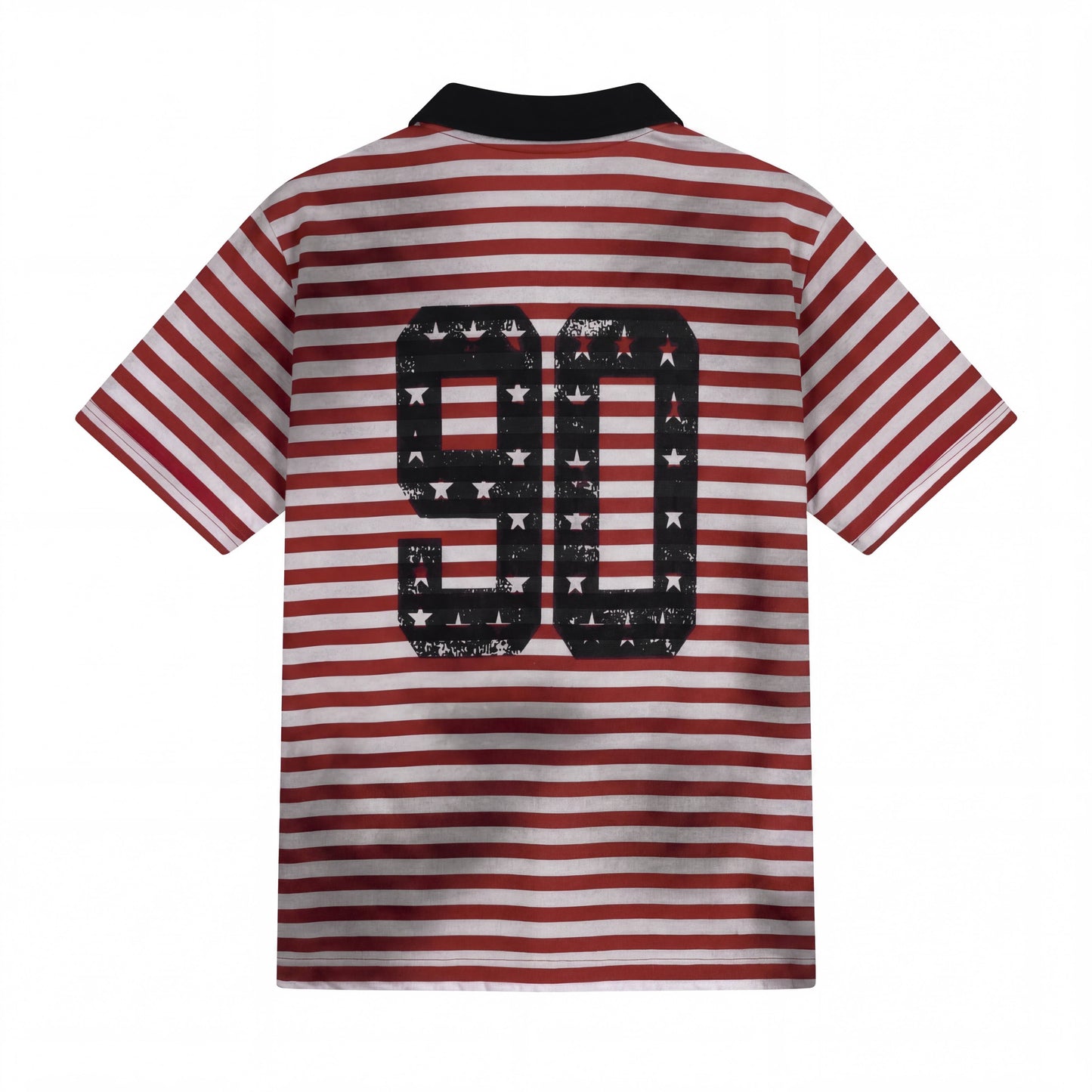 CapCabin “Stripe Crest Polo Tee”